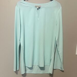 Banana Republic Light Green Blouse